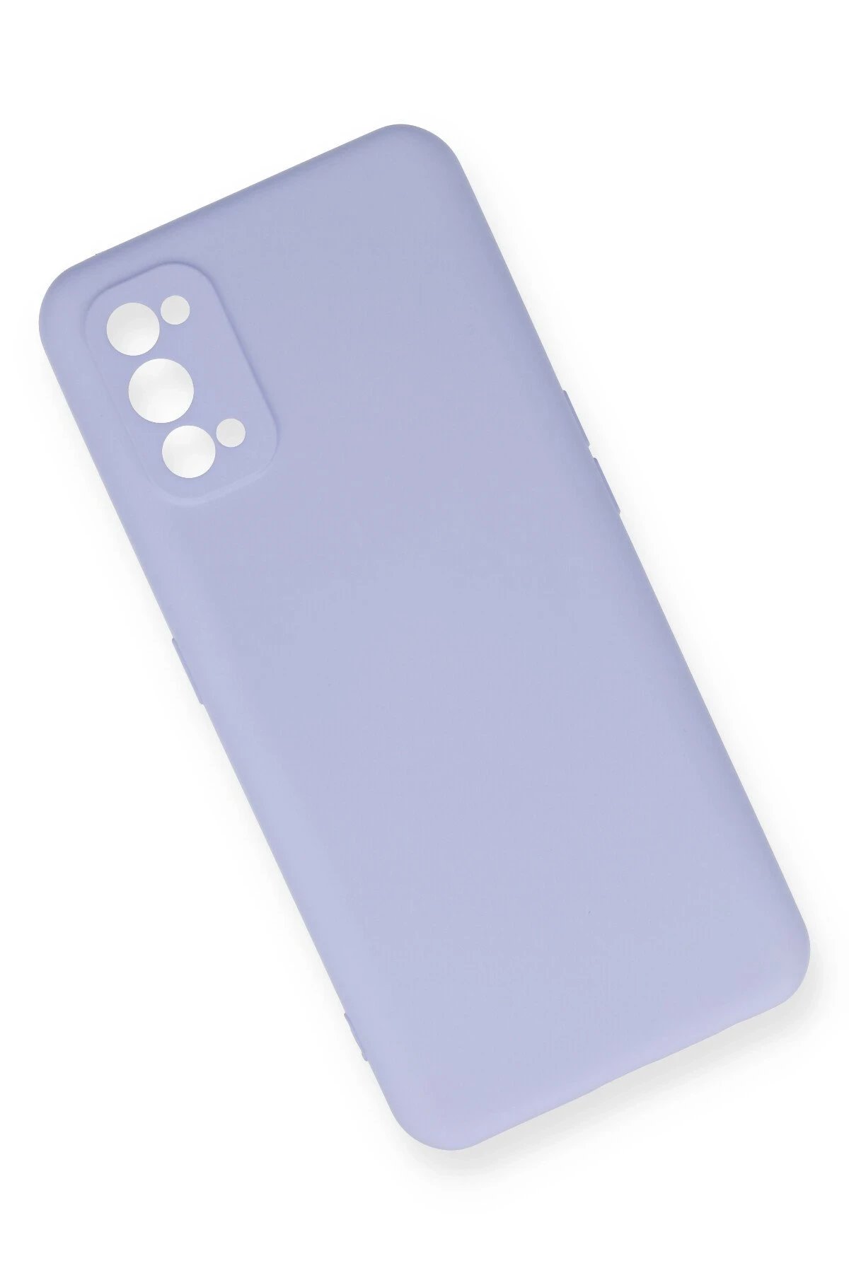 Newface Realme 7 Pro Kılıf Nano içi Kadife Silikon - Lila