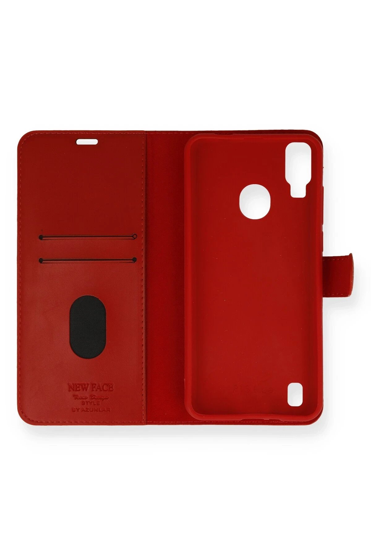 Newface Reeder P13 Blue Kılıf Trend S Plus Kapaklı Kılıf - Kırmızı