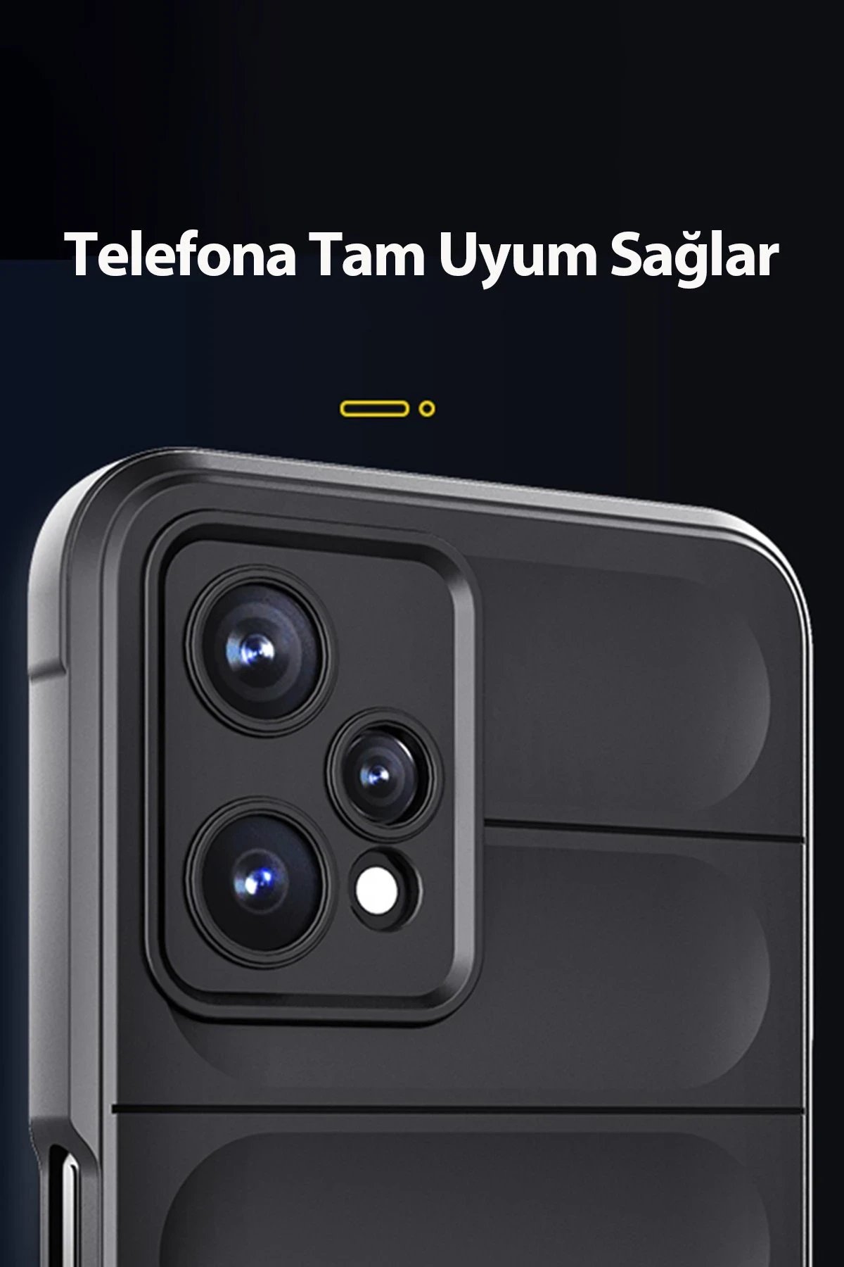 Newface Realme 9 Pro 5G Kılıf Optimum Silikon - Siyah