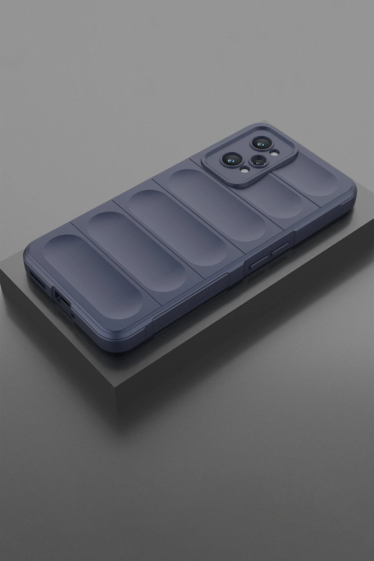 Newface Realme GT2 5G Kılıf Optimum Silikon - Lacivert