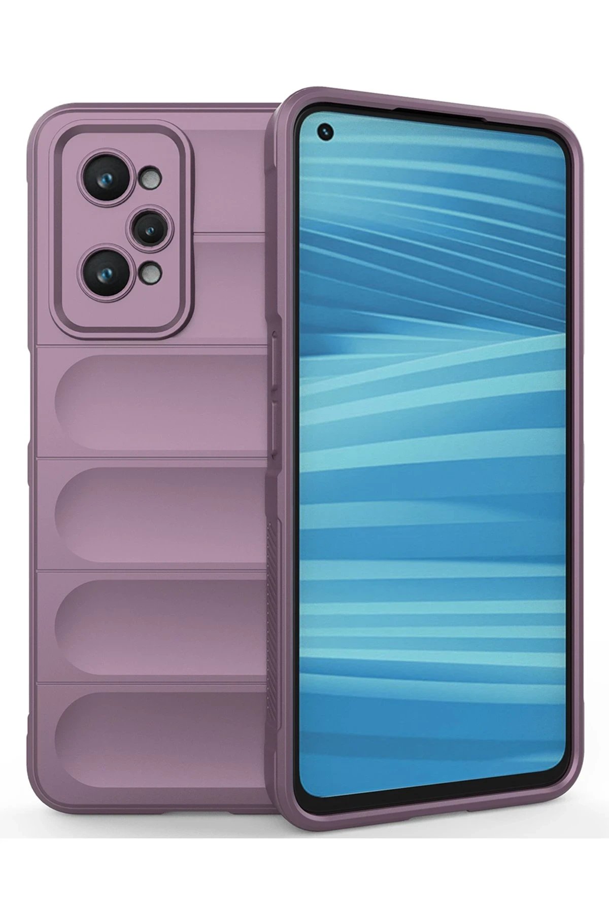 Newface Realme GT2 5G Kılıf Optimum Silikon - Mor