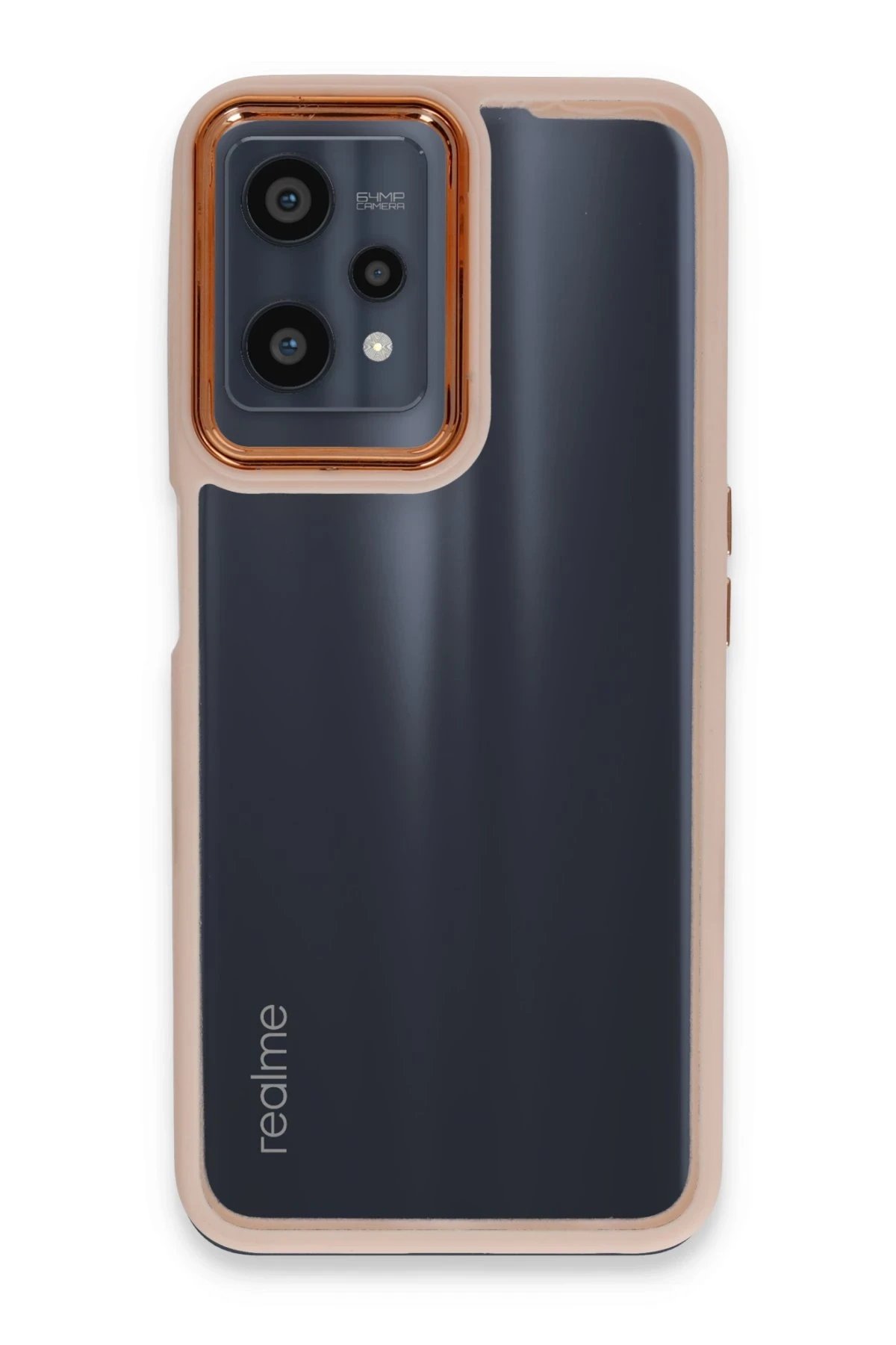 Newface Realme 9 Pro 5G Kılıf Dora Kapak - Pudra