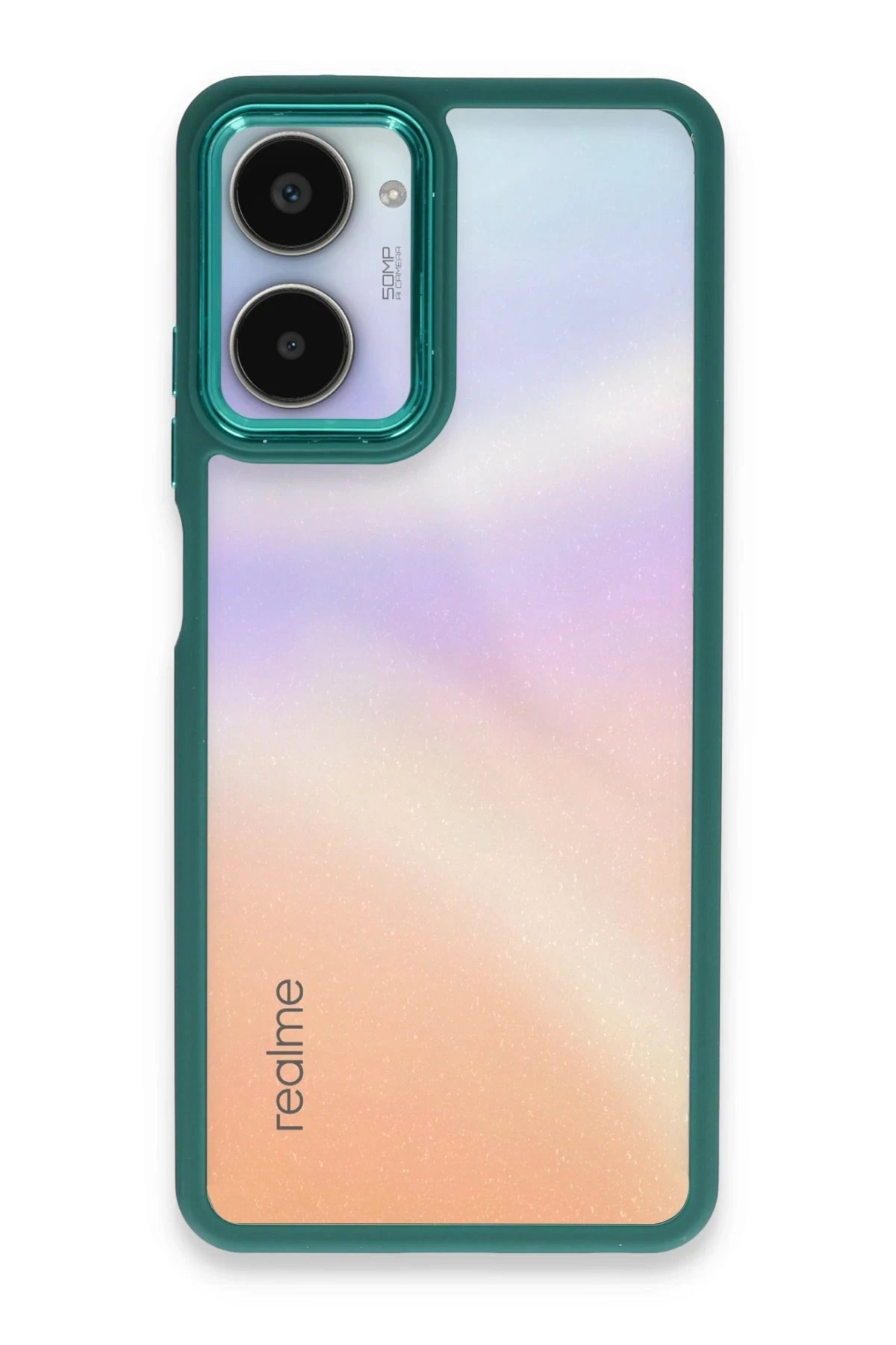 Newface Realme 10 Pro 5G Kılıf Dora Kapak - Haki Yeşil