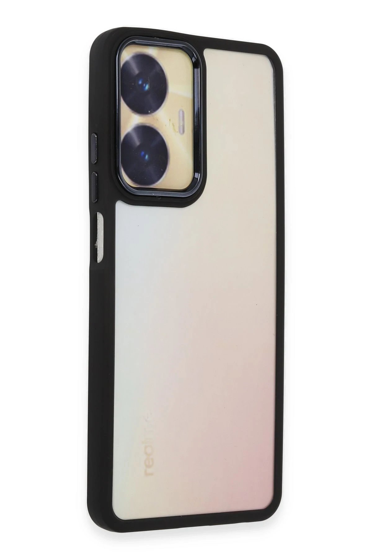 Newface Realme C55 Kılıf Dora Kapak - Siyah