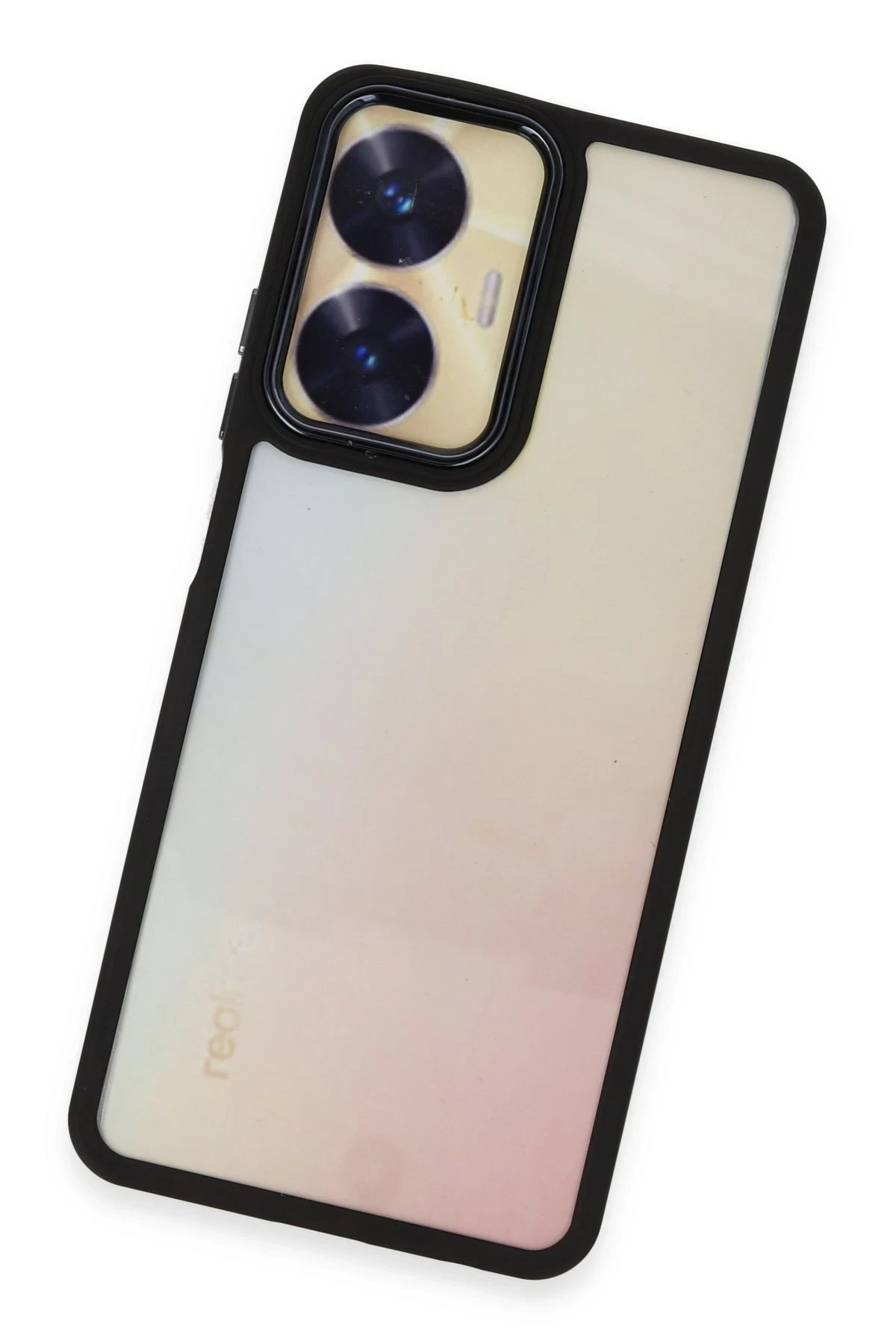 Newface Realme C55 Kılıf Dora Kapak - Siyah