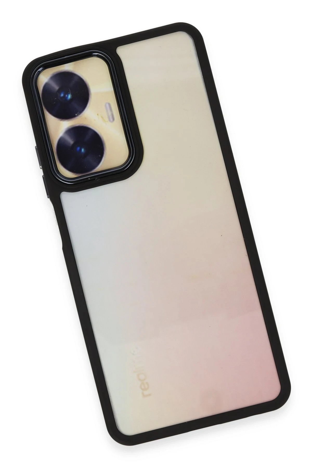 Newface Realme C55 Kılıf Dora Kapak - Siyah