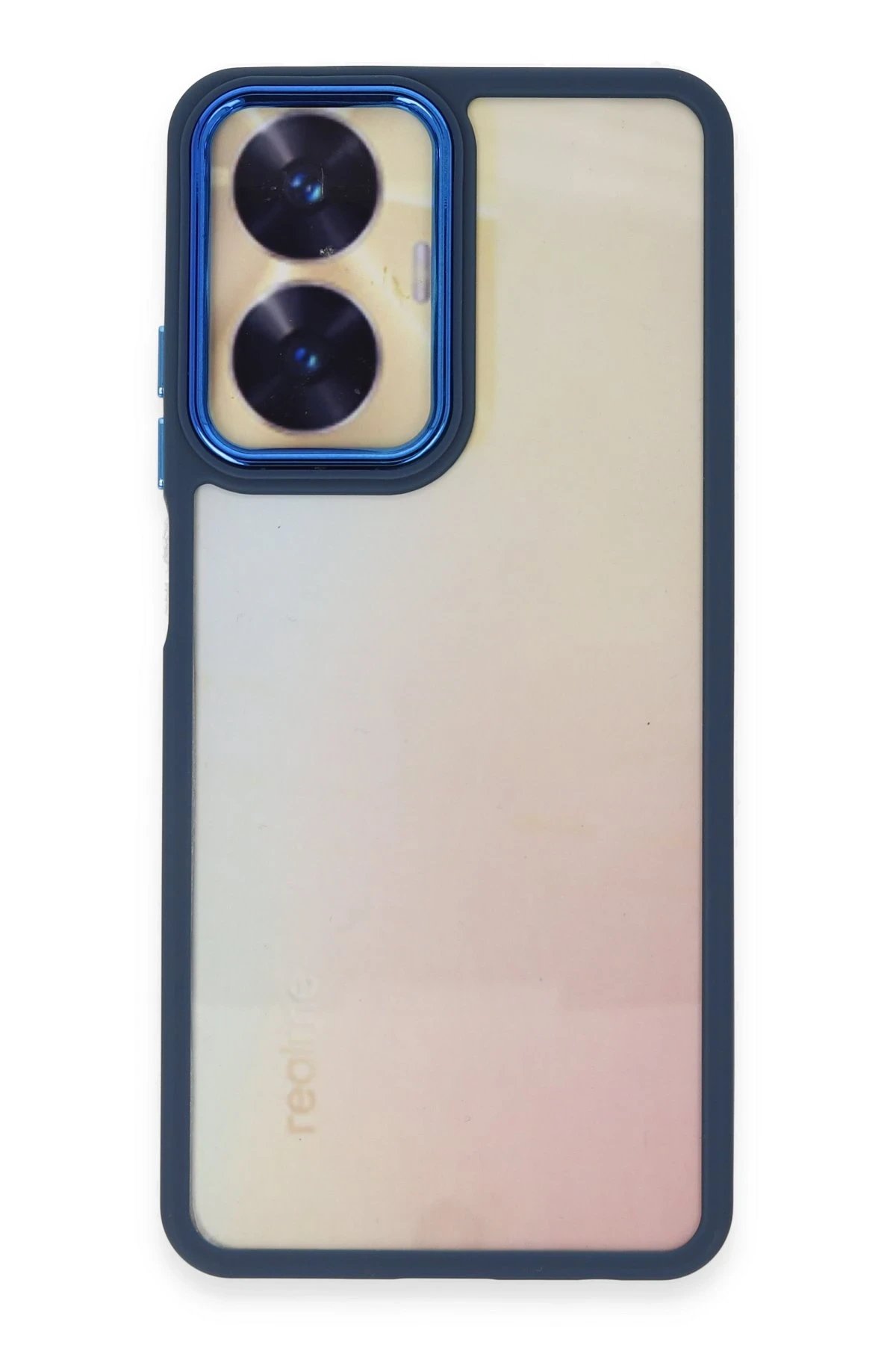 Newface Realme C55 Kılıf Dora Kapak - Mavi