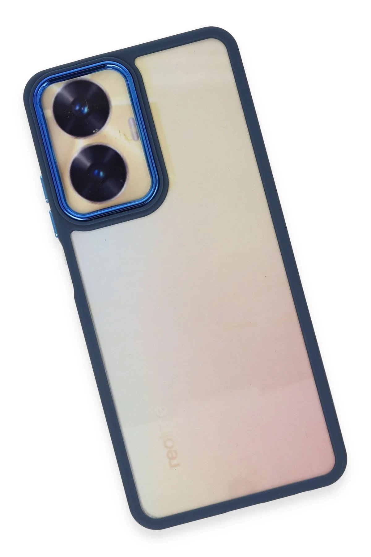 Newface Realme C55 Kılıf Dora Kapak - Mavi