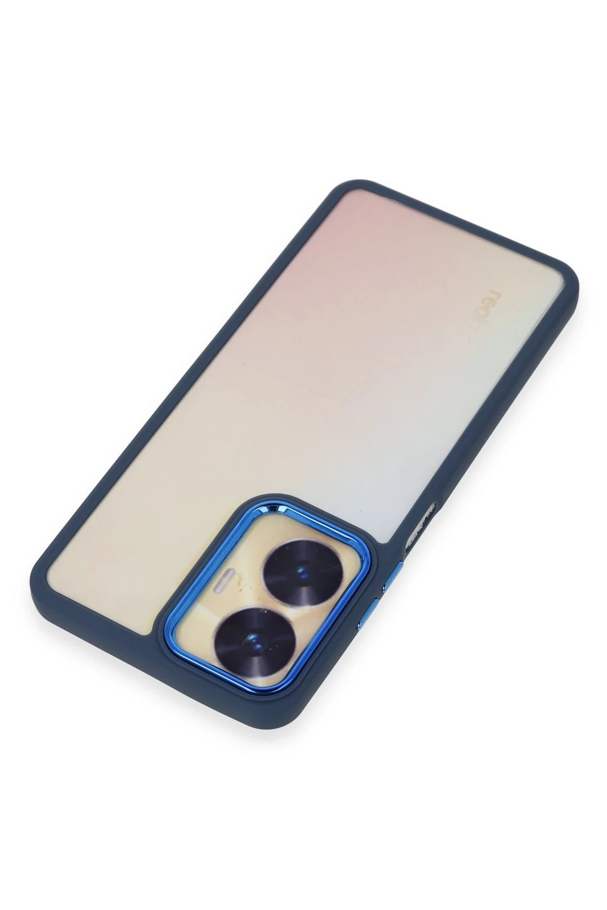 Newface Realme C55 Kılıf Dora Kapak - Mavi