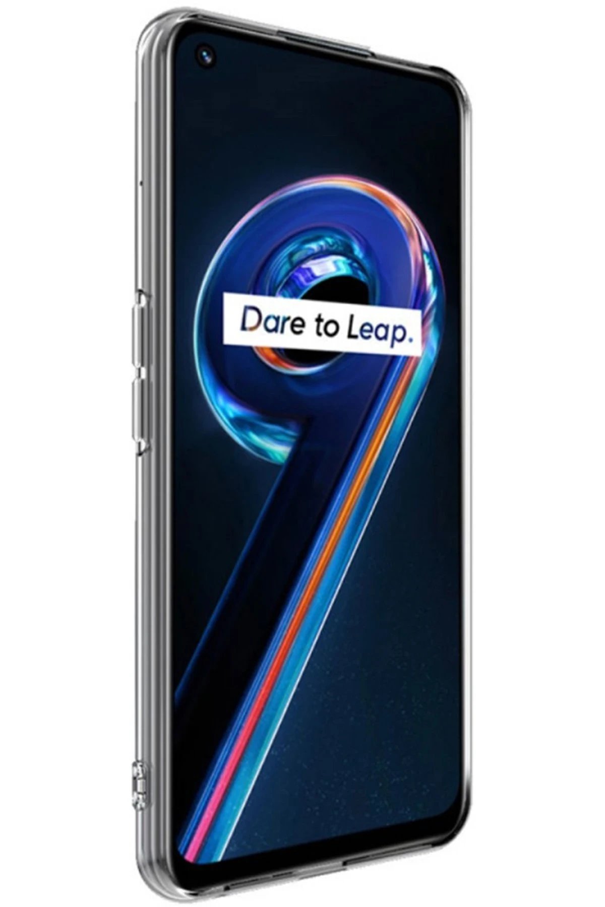 Newface Realme 9 Pro 5G Kılıf Lüx Şeffaf Silikon