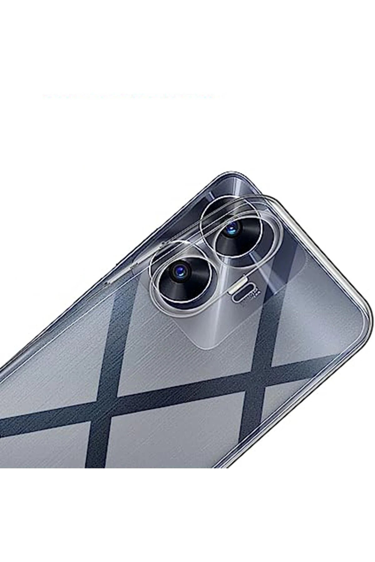 Newface Realme C55 Kılıf Lüx Şeffaf Silikon