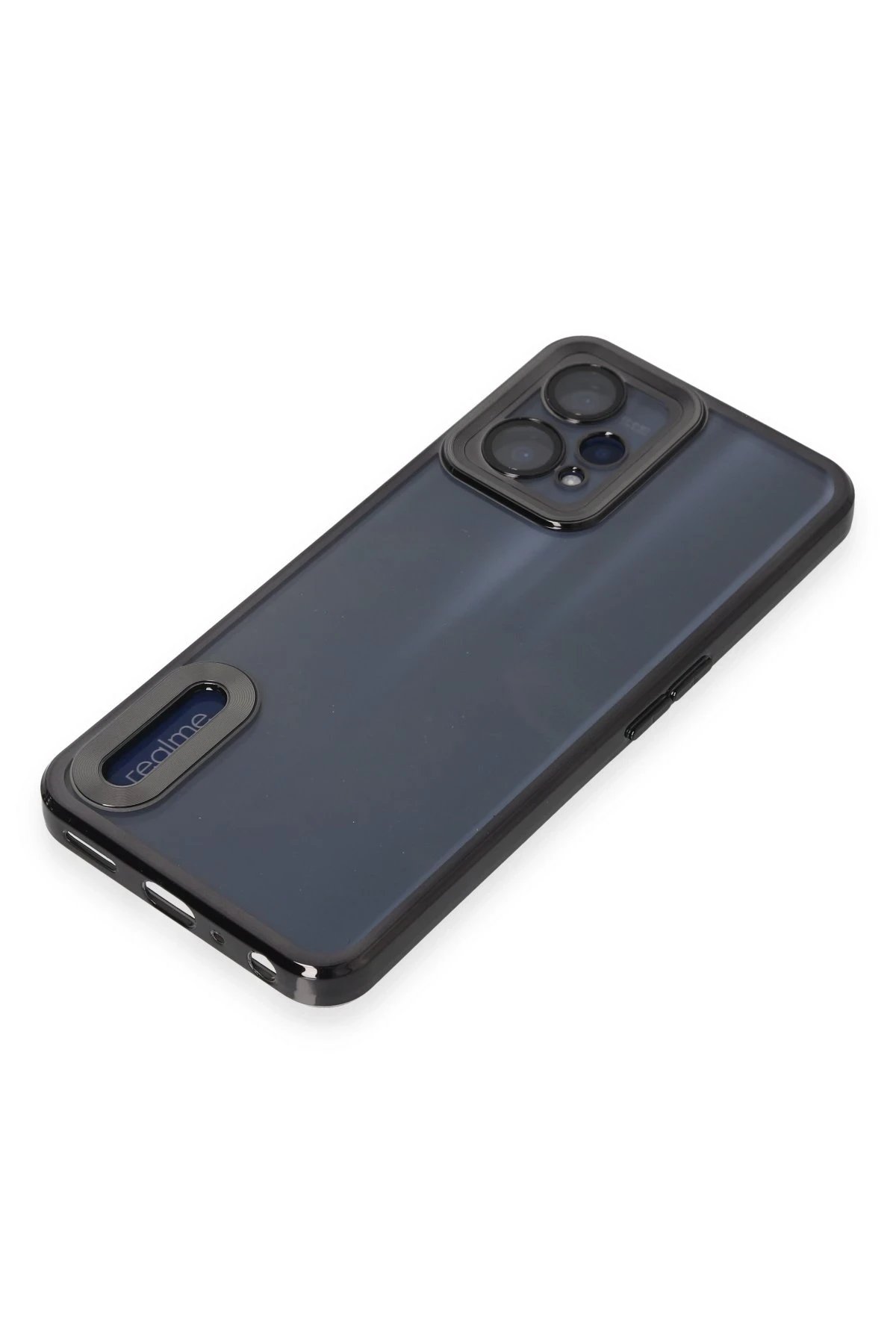 Newface Realme 9 Pro 5G Kılıf Slot Silikon - Siyah