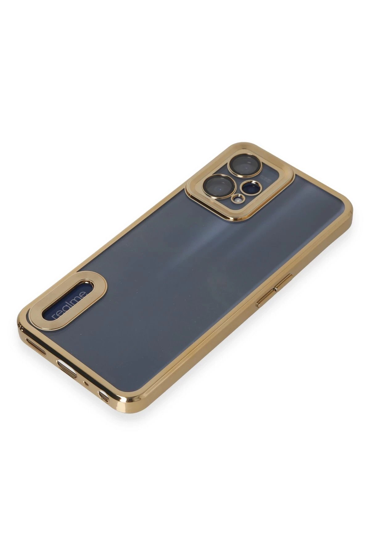 Newface Realme 9 Pro 5G Kılıf Slot Silikon - Gold