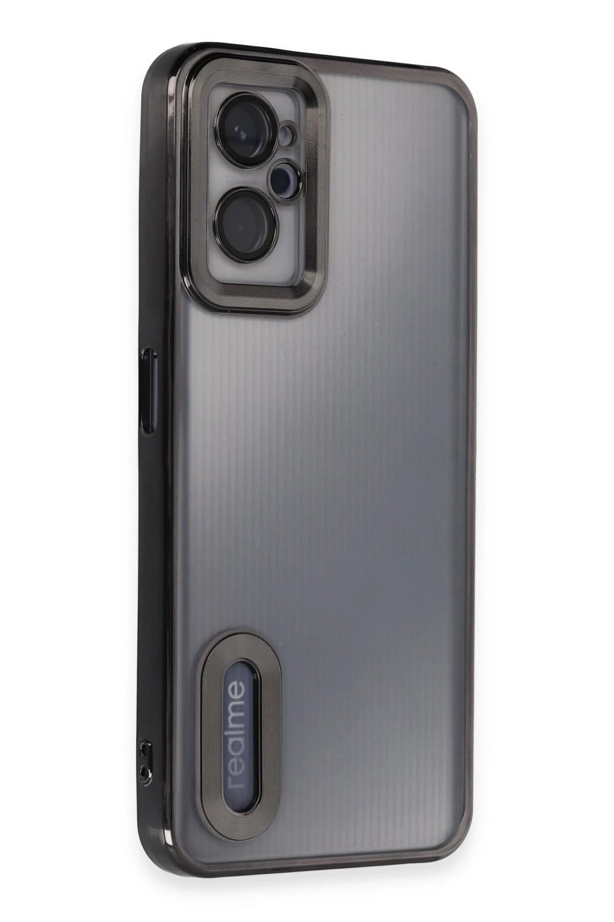 Newface Realme 9i 4G Kılıf Slot Silikon - Siyah