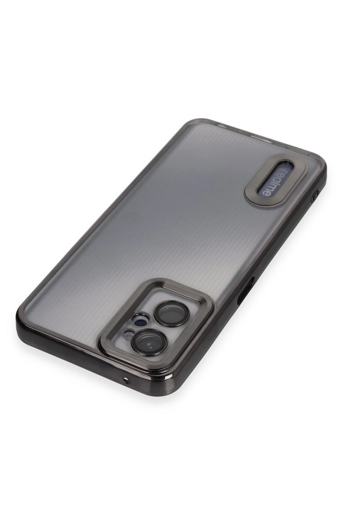 Newface Realme 9i 4G Kılıf Slot Silikon - Siyah