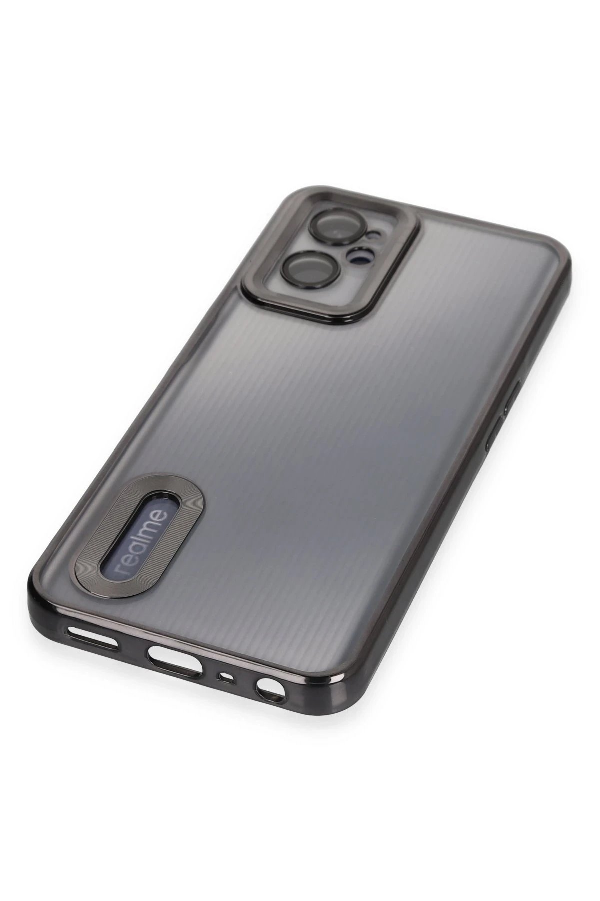 Newface Realme 9i 4G Kılıf Slot Silikon - Siyah