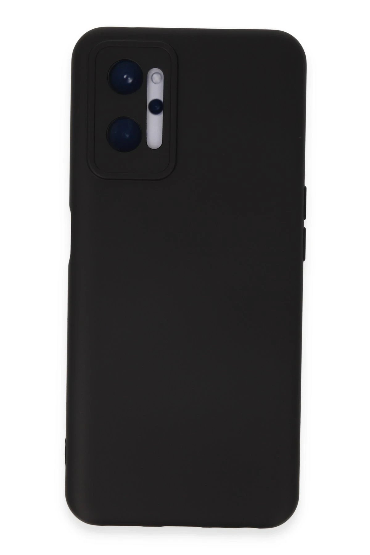 Newface Realme 9i 4G Kılıf Nano içi Kadife Silikon - Siyah