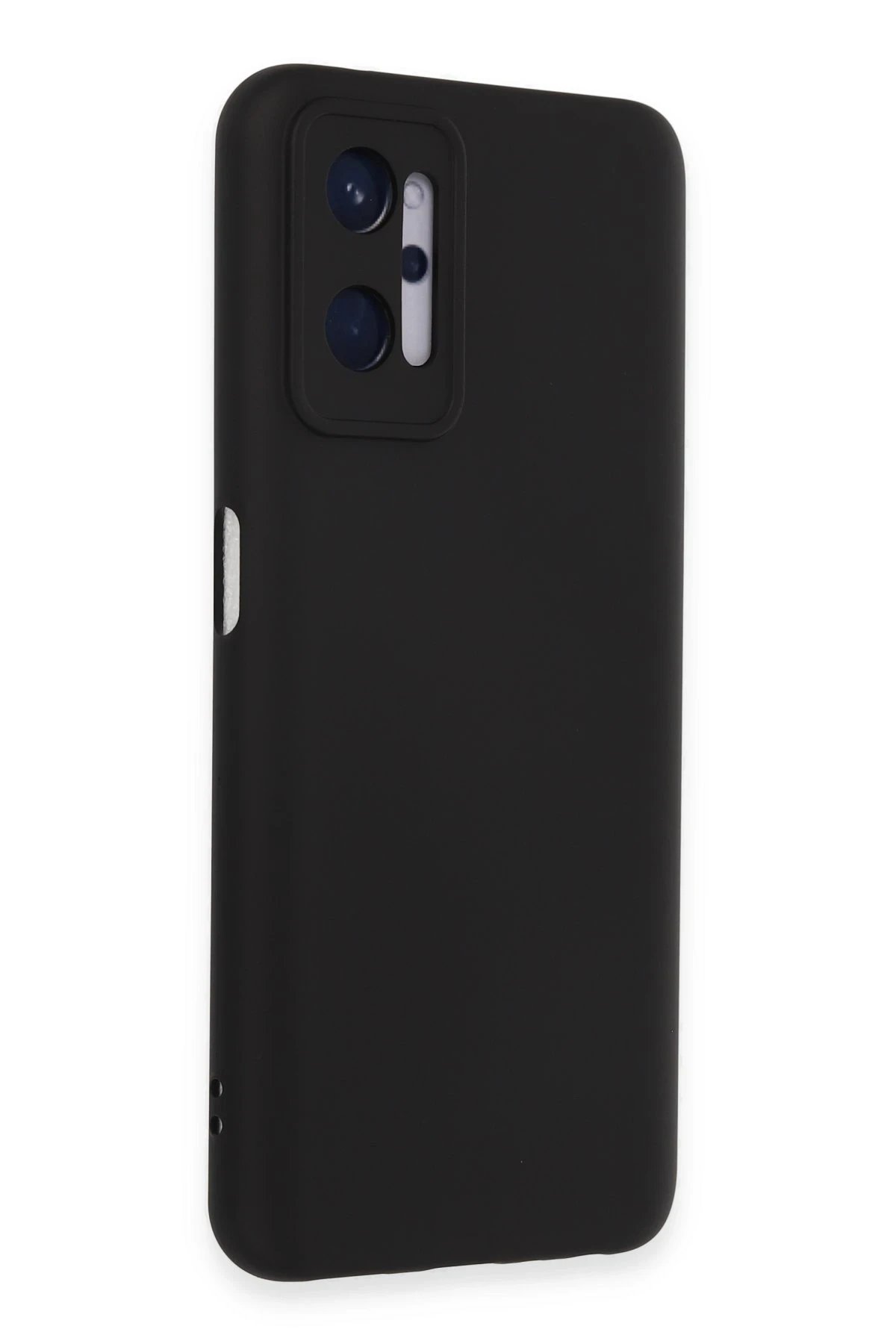 Newface Realme 9i 4G Kılıf Nano içi Kadife Silikon - Siyah