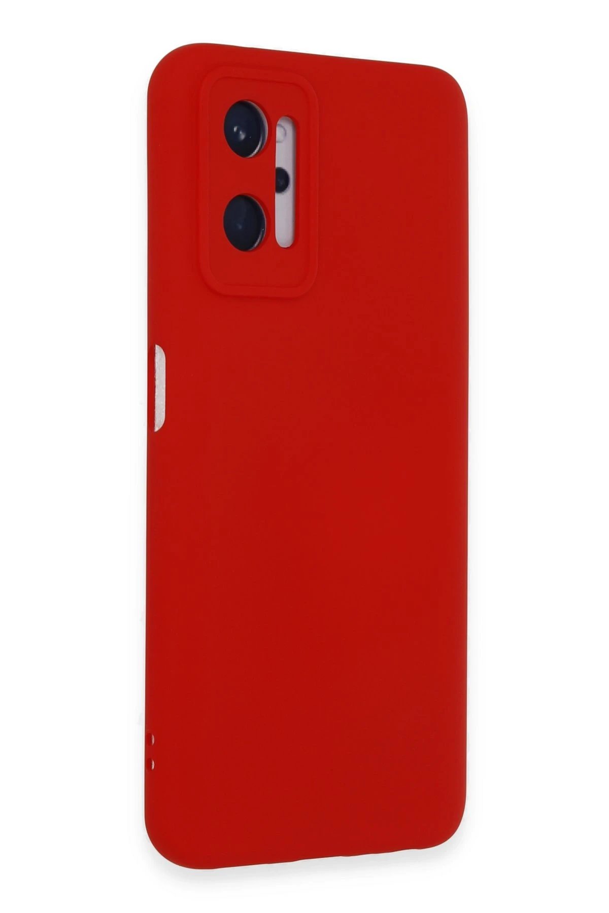 Newface Realme 9i 4G Kılıf Nano içi Kadife Silikon - Kırmızı