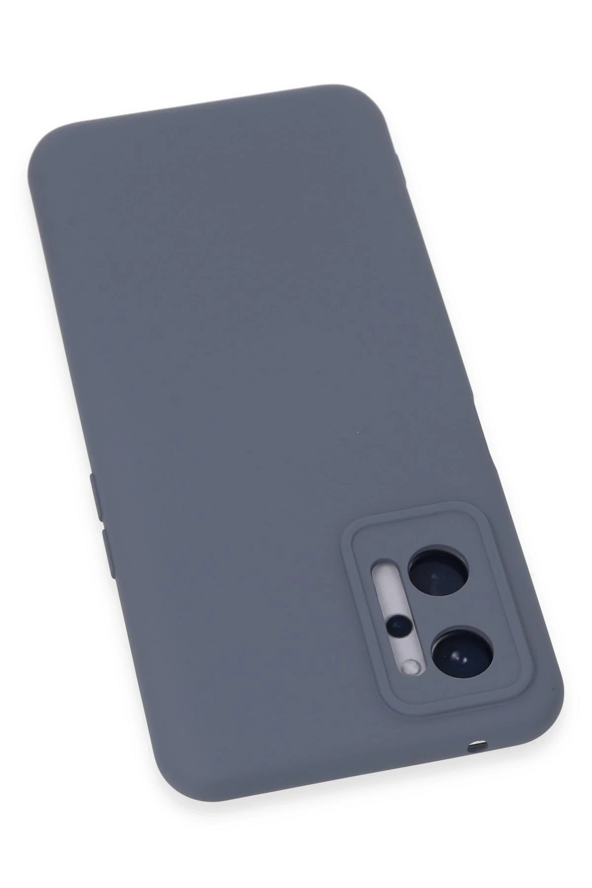 Newface Realme 9i 4G Kılıf Nano içi Kadife Silikon - Gri