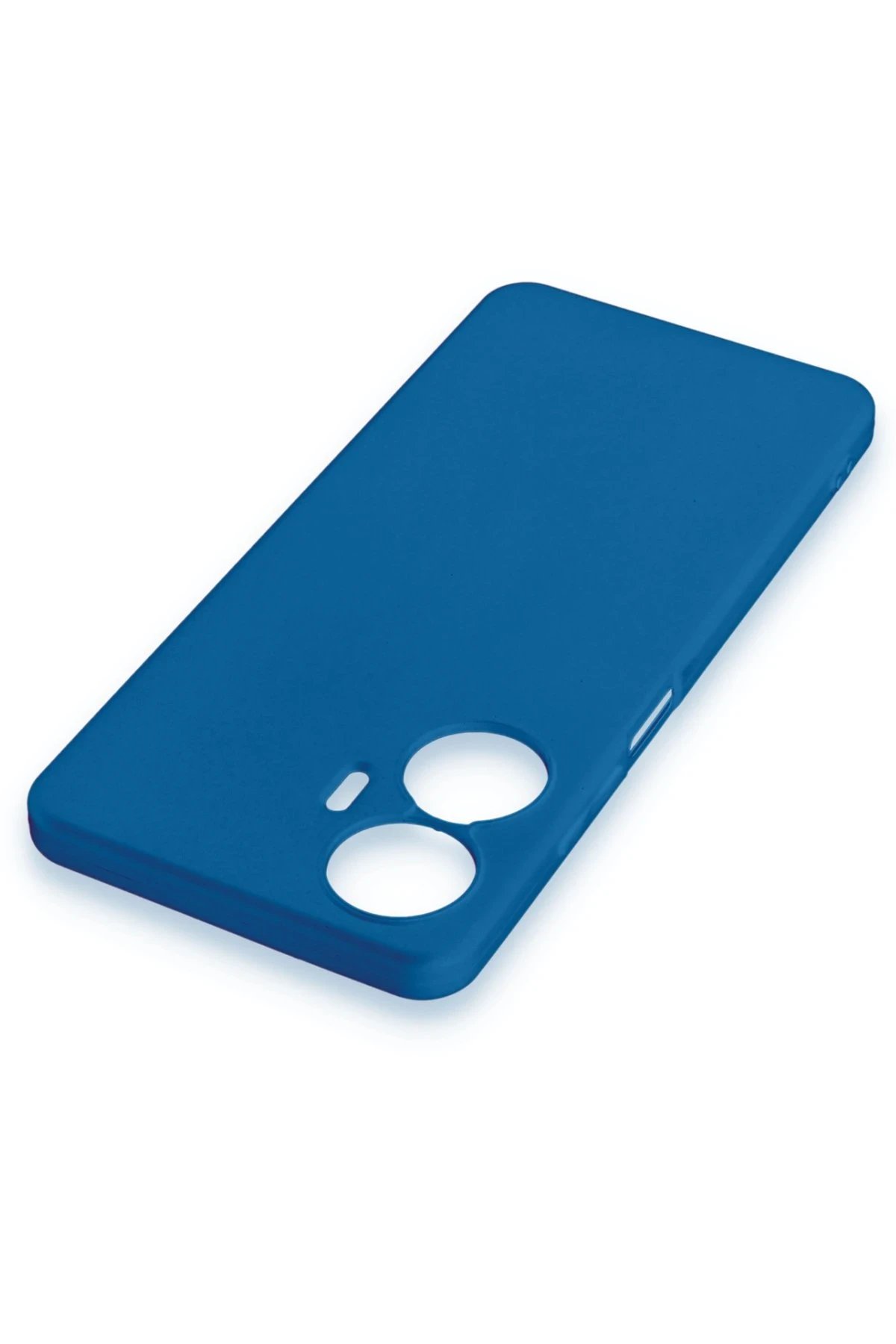 Newface Realme C55 Kılıf First Silikon - Mavi