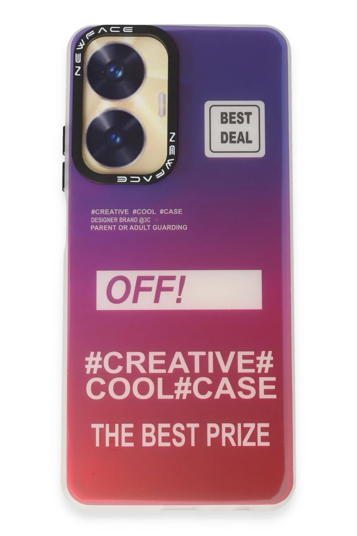 Newface Realme C55 Kılıf Estoril Desenli Kapak - Estoril - 9