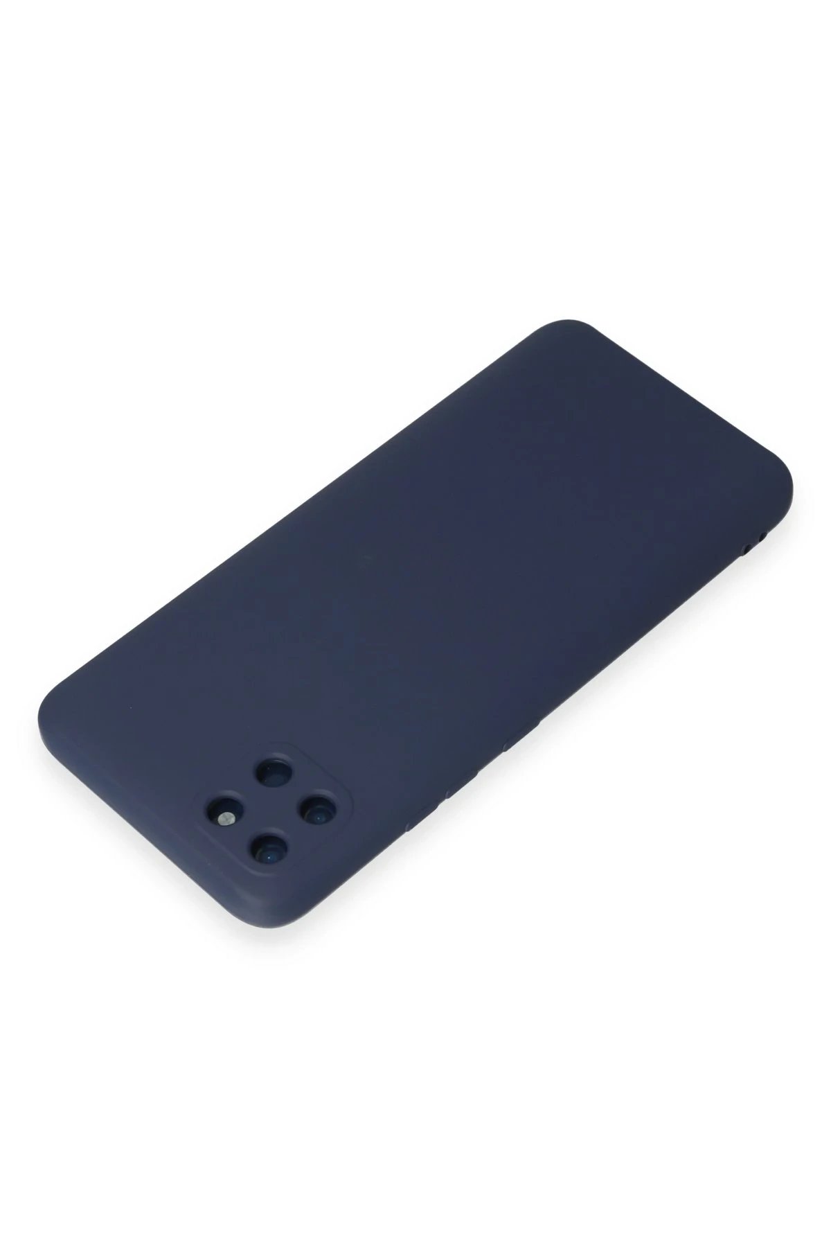 Newface Realme C11 Kılıf Nano içi Kadife Silikon - Lacivert