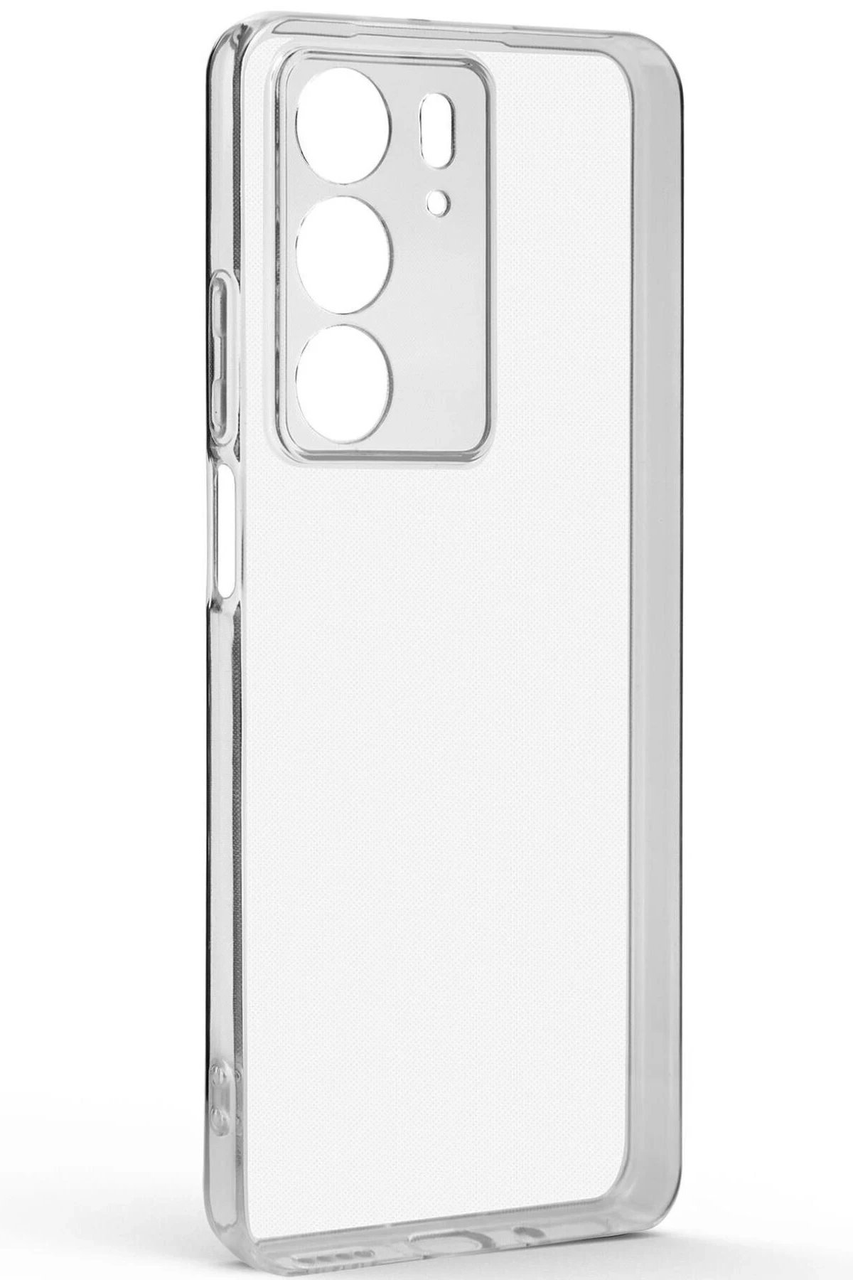 Newface Realme C75 Kılıf Lüx Şeffaf Silikon