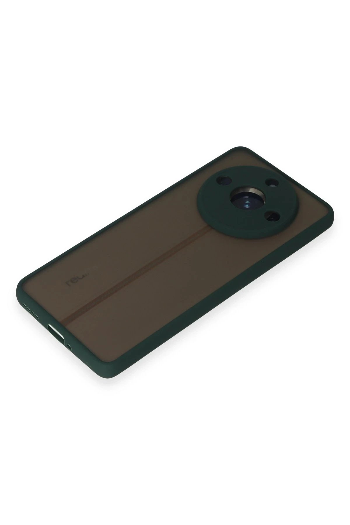 Newface Realme 11 Pro Kılıf Montreal Silikon Kapak - Yeşil