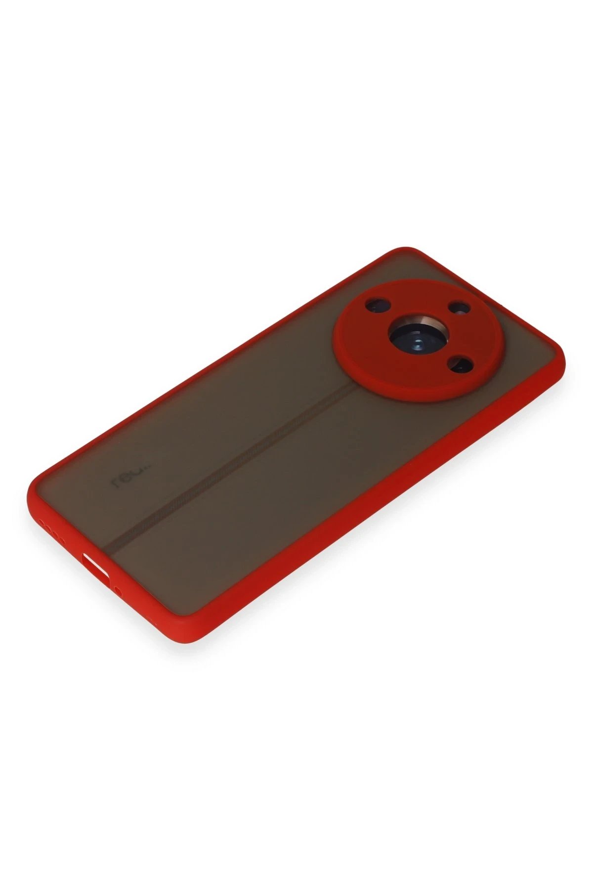 Newface Realme 11 Pro Kılıf Montreal Silikon Kapak - Kırmızı