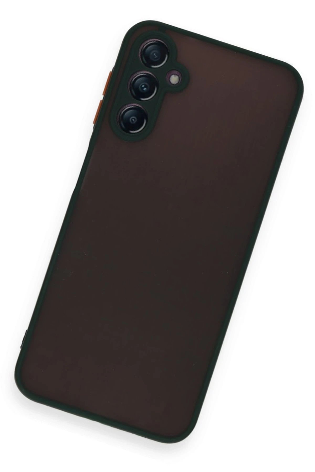 Newface Samsung Galaxy A15 4G Kılıf Montreal Silikon Kapak - Siyah