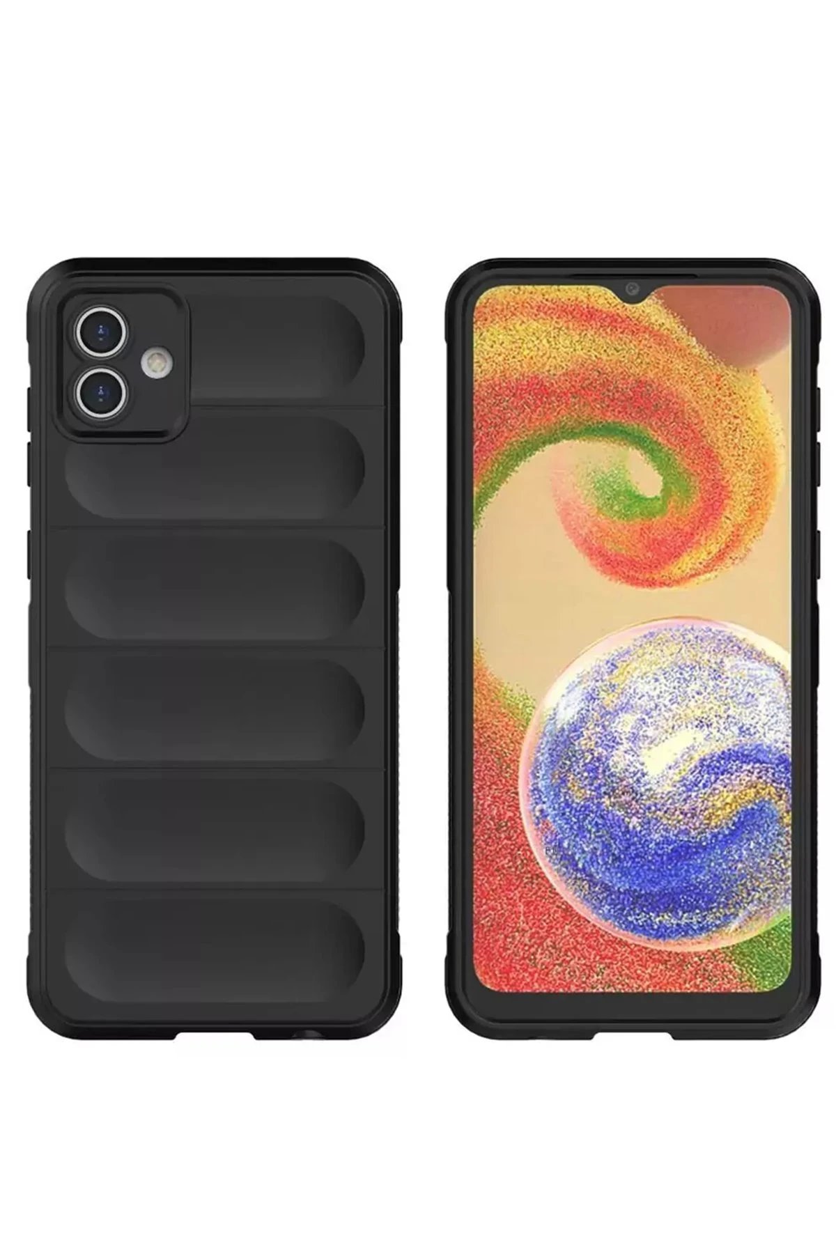 Newface Samsung Galaxy A05 Kılıf Optimum Silikon - Siyah