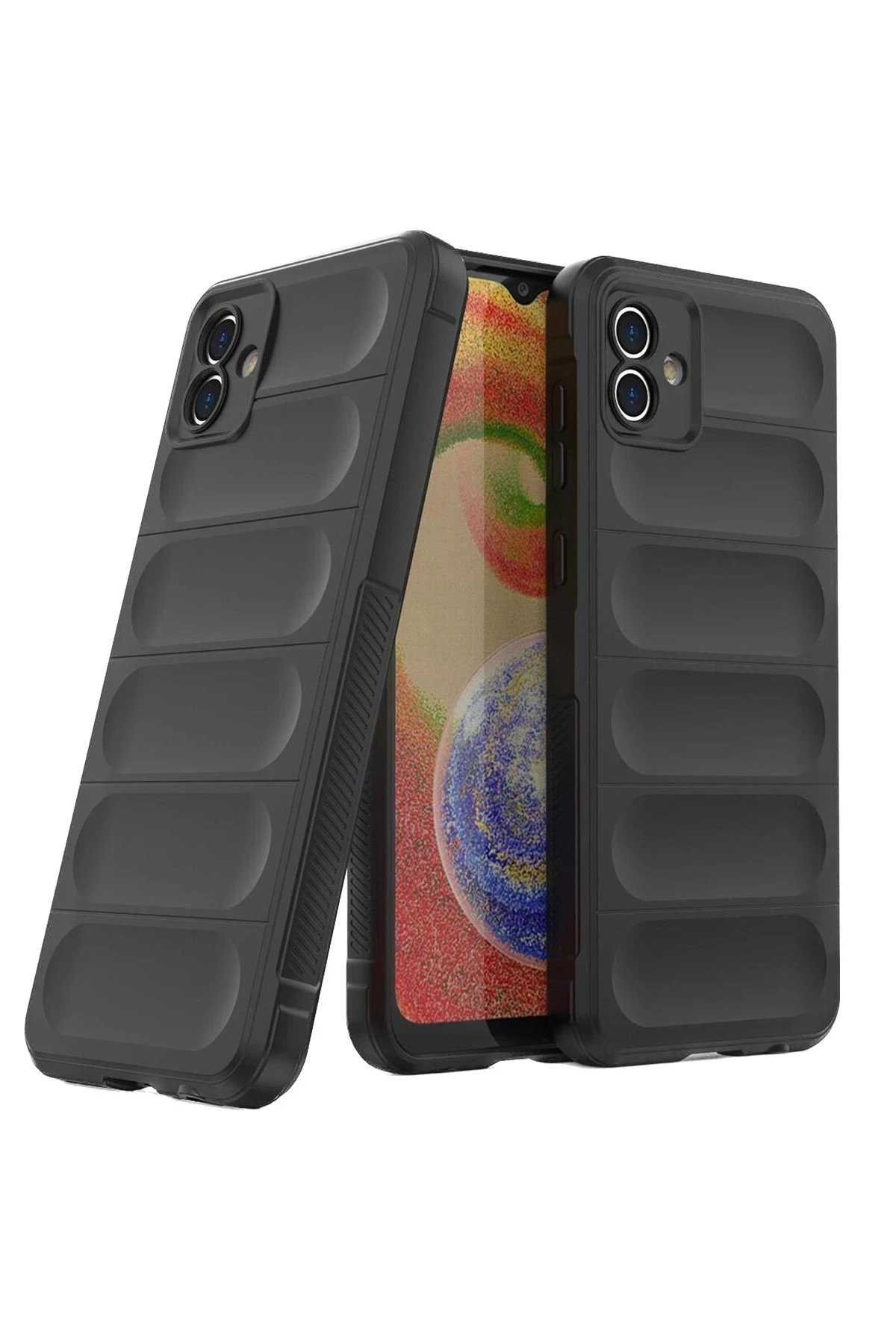 Newface Samsung Galaxy A05 Kılıf Optimum Silikon - Siyah