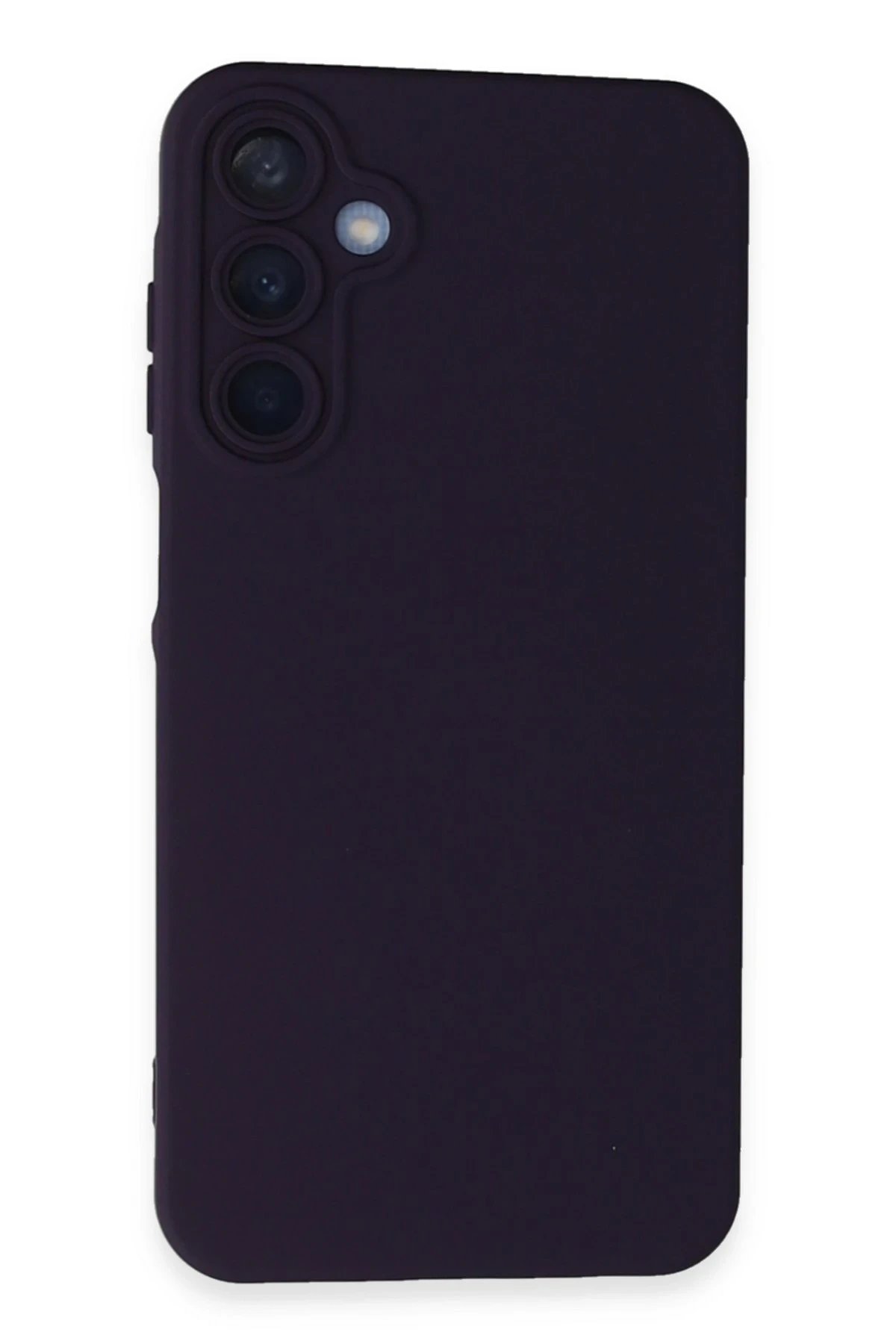 Newface Samsung Galaxy A15 4G Kılıf Nano içi Kadife Silikon - Mor