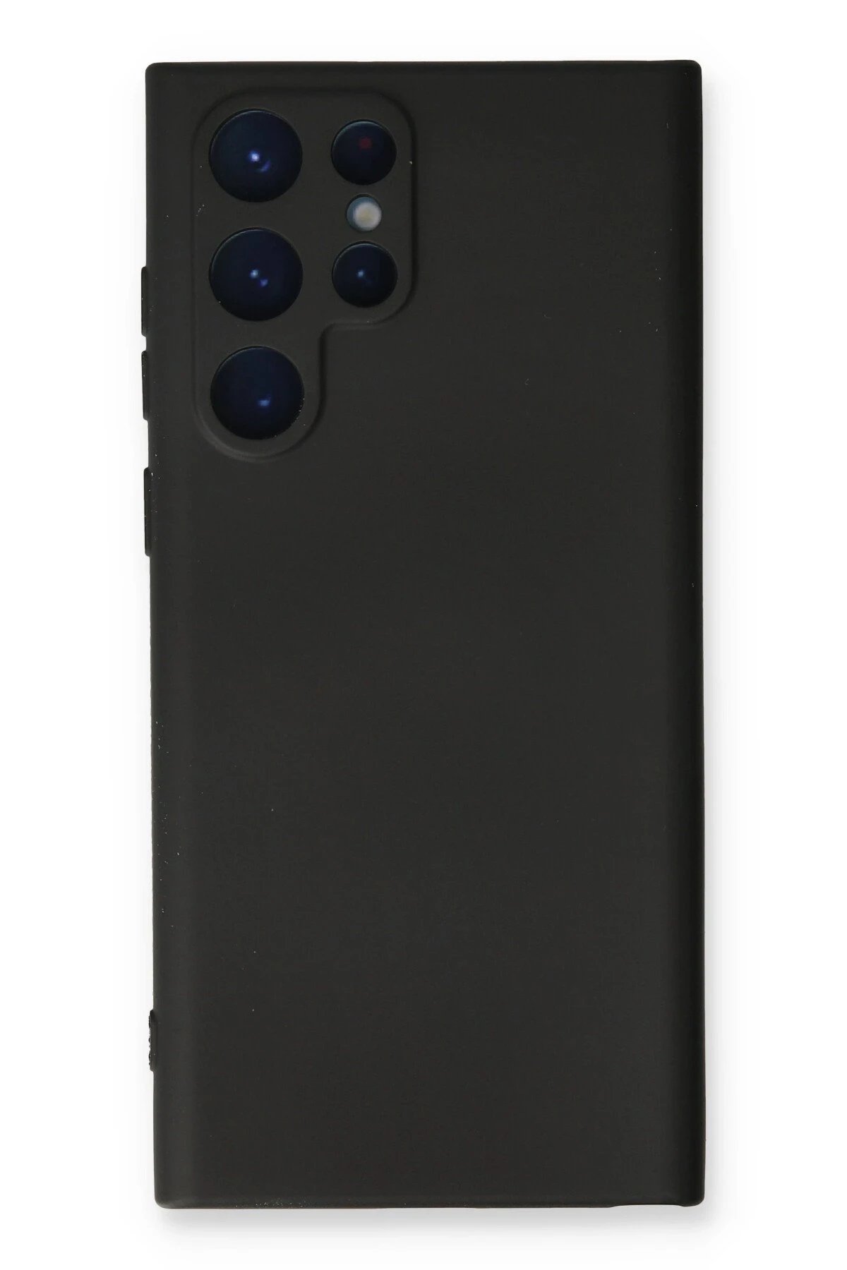 Newface Samsung Galaxy S24 Ultra Kılıf Nano içi Kadife Silikon - Siyah