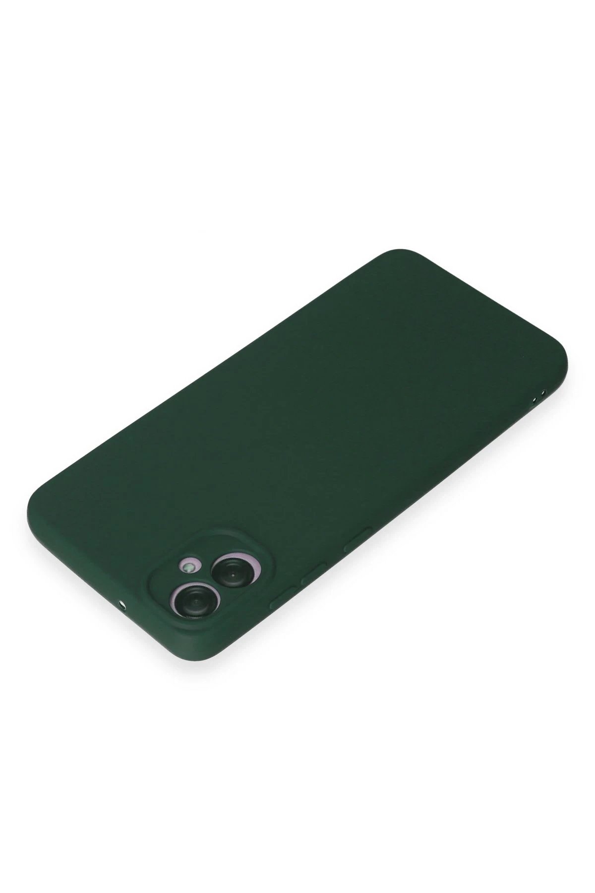 Newface Samsung Galaxy A05 Kılıf First Silikon - Koyu Yeşil