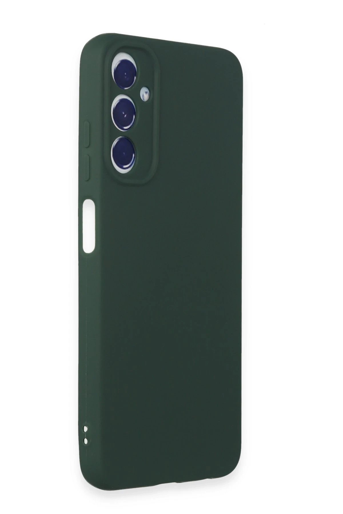 Newface Samsung Galaxy A05S Kılıf First Silikon - Koyu Yeşil