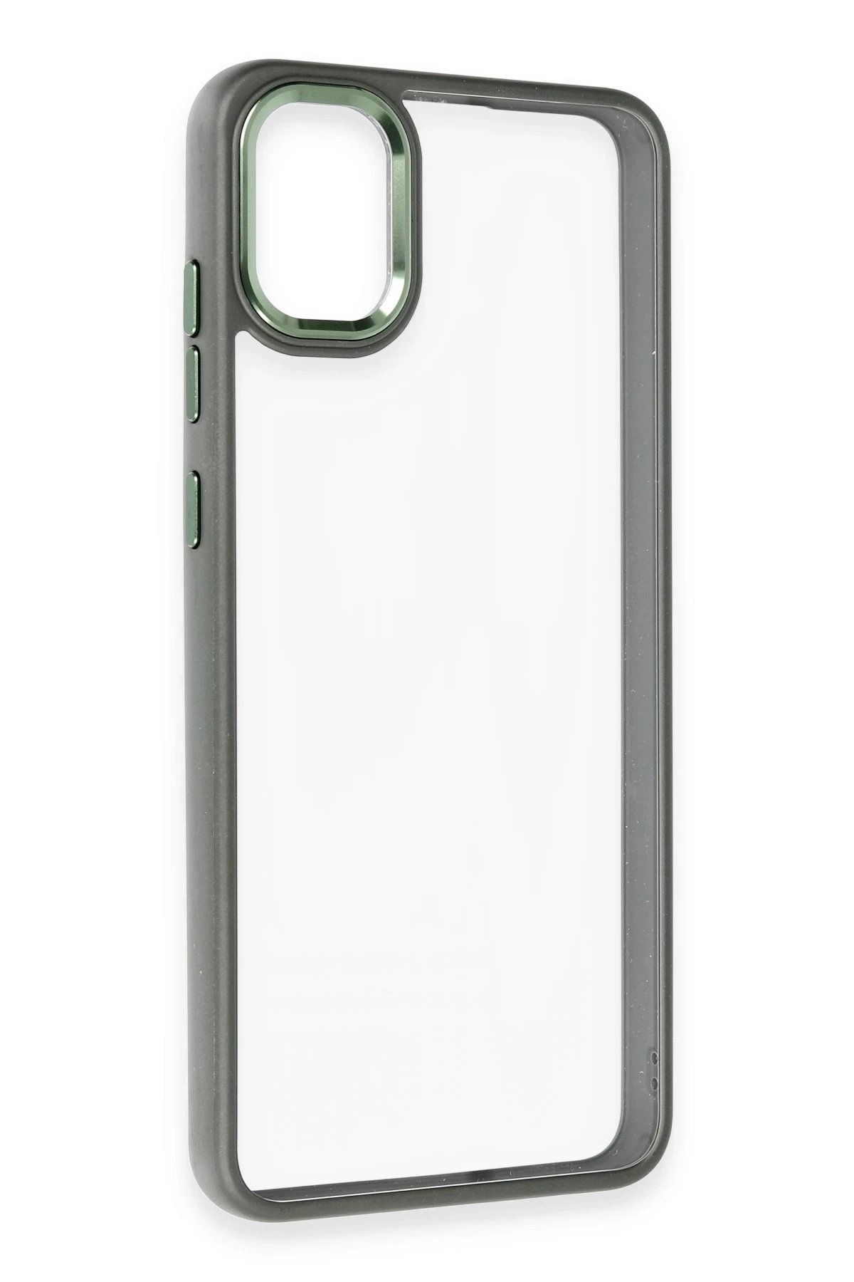 Newface Samsung Galaxy A05 Kılıf Power Silikon - Koyu Yeşil