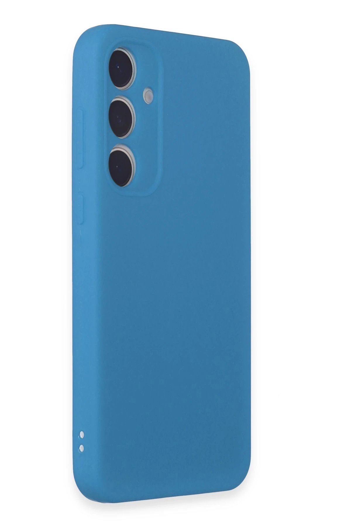 Newface Samsung Galaxy A55 5G Kılıf First Silikon - Mavi