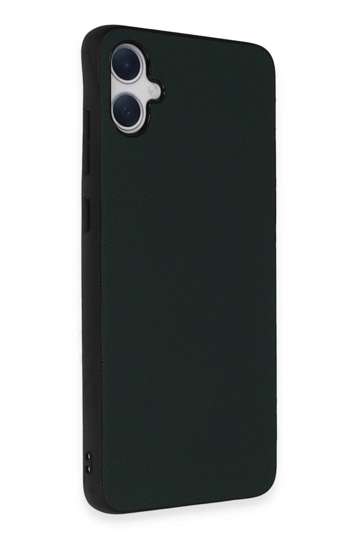 Newface Samsung Galaxy A05 Kılıf Taft Kapak - Koyu Yeşil