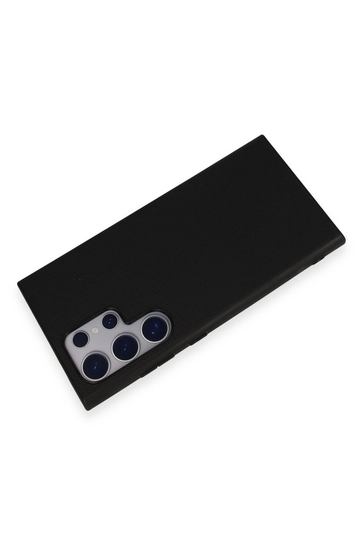 Newface Samsung Galaxy S24 Ultra Kılıf Taft Kapak - Siyah