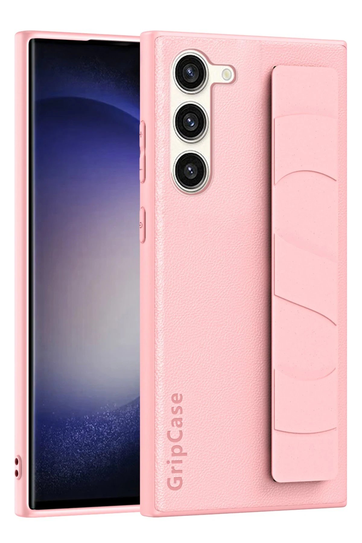 Newface Samsung Galaxy S24 Kılıf Data Kapak - Pudra