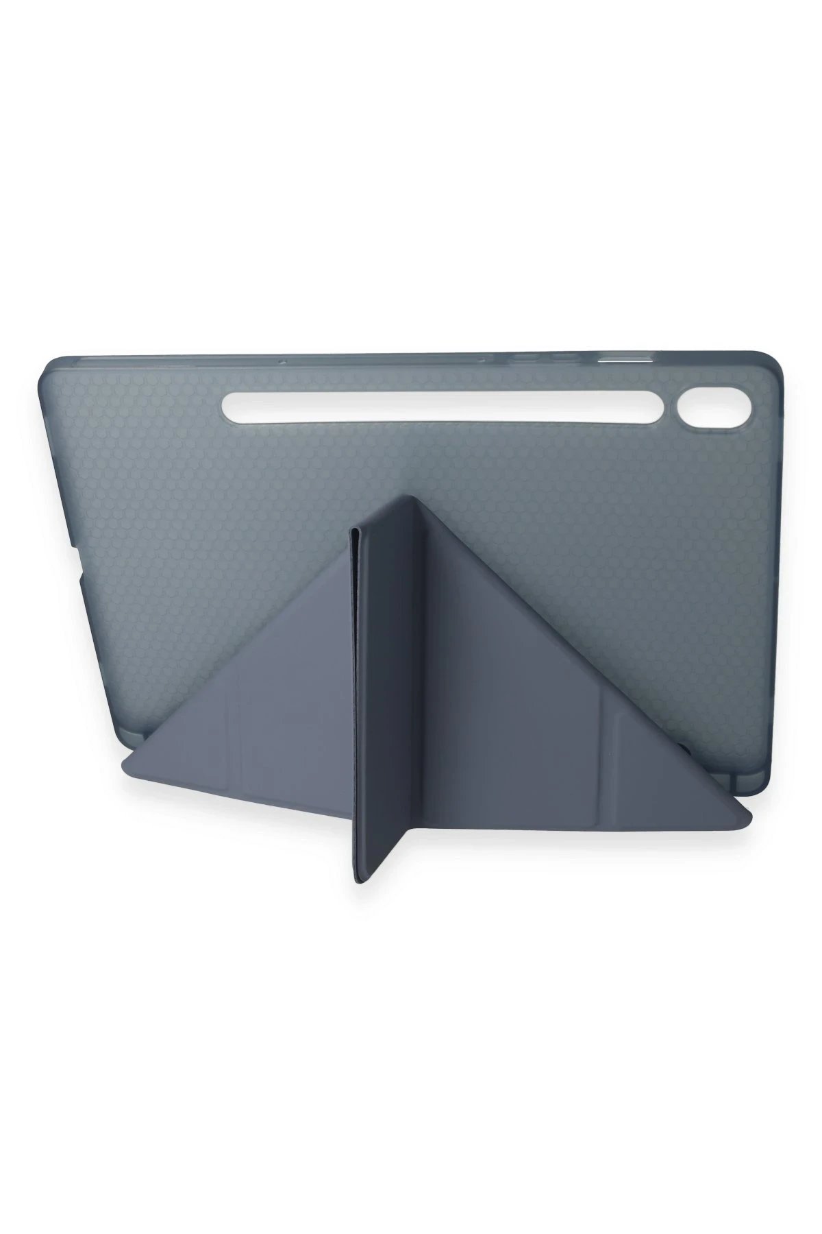 Newface Samsung Galaxy Tab A9 Plus Kılıf Kalemlikli Mars Tablet Kılıfı - Lila