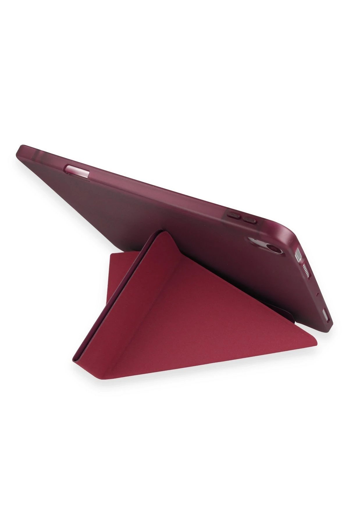 Newface Samsung Galaxy Tab A9 Plus Kılıf Kalemlikli Mars Tablet Kılıfı - Mor