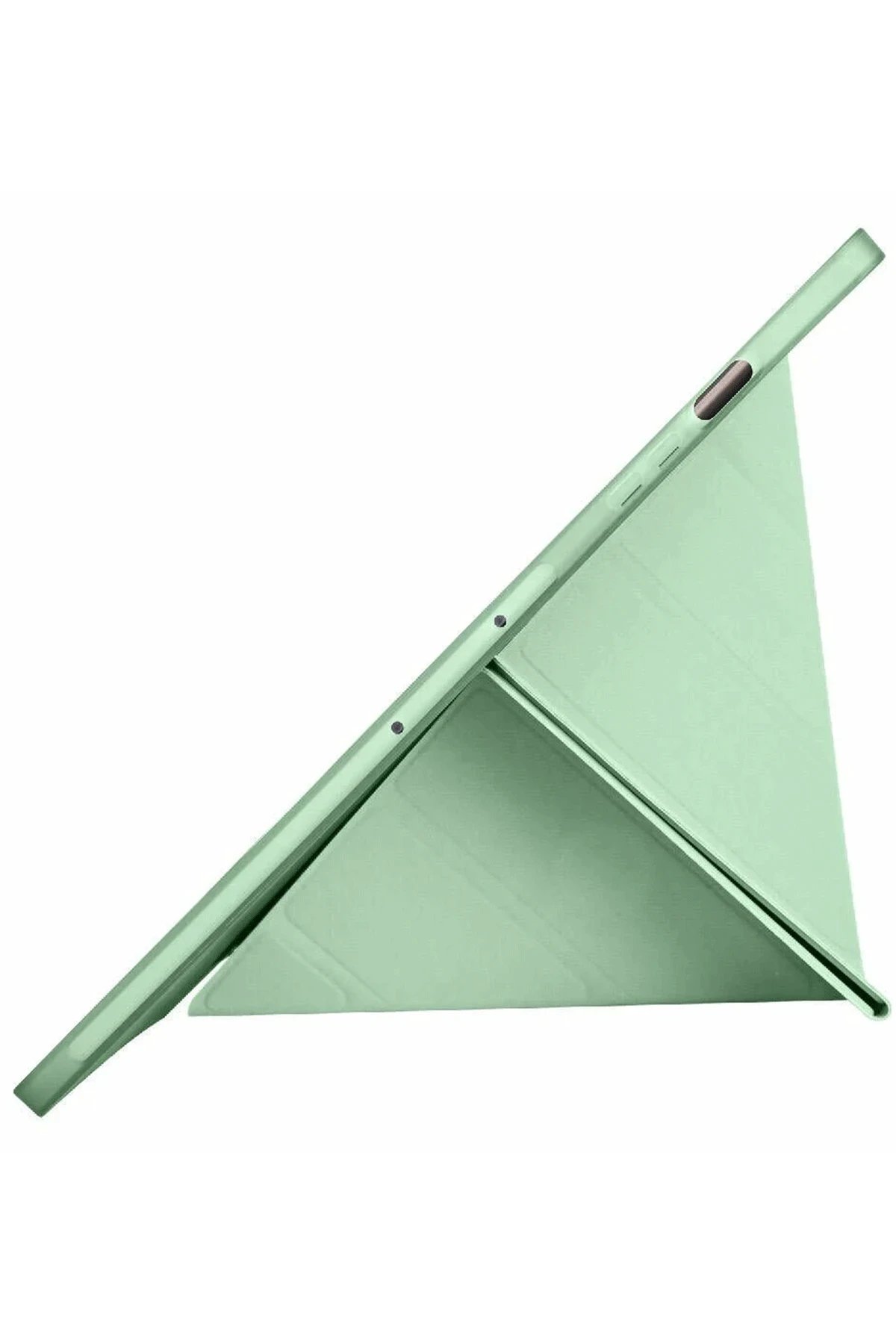 Newface Samsung Galaxy X610 Tab S9 FE Plus 12.4 Kılıf Kalemlikli Mars Tablet Kılıfı - Açık Yeşil