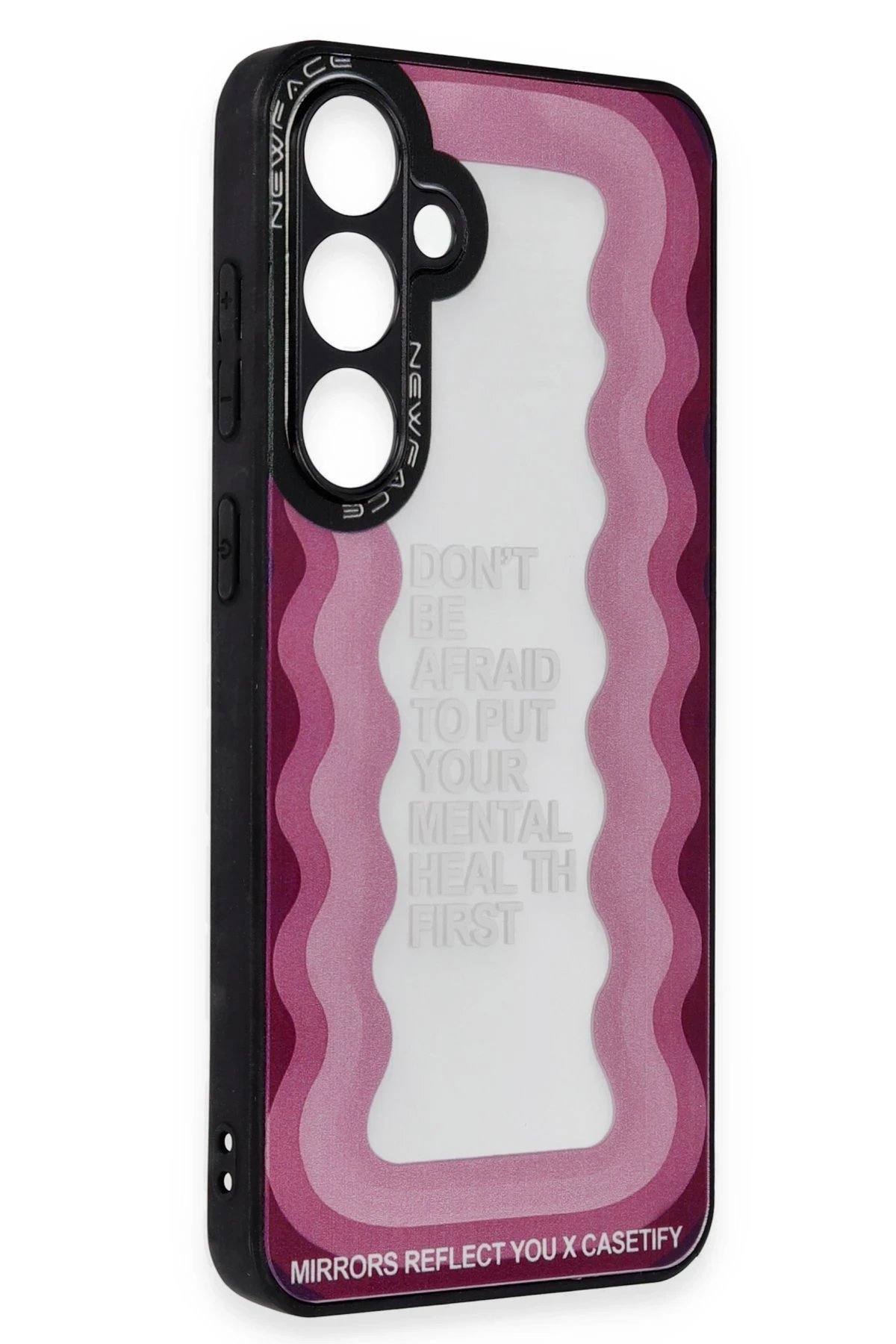 Newface Samsung Galaxy S24 Plus Kılıf Mirror Desenli Kapak - Mirror - 11