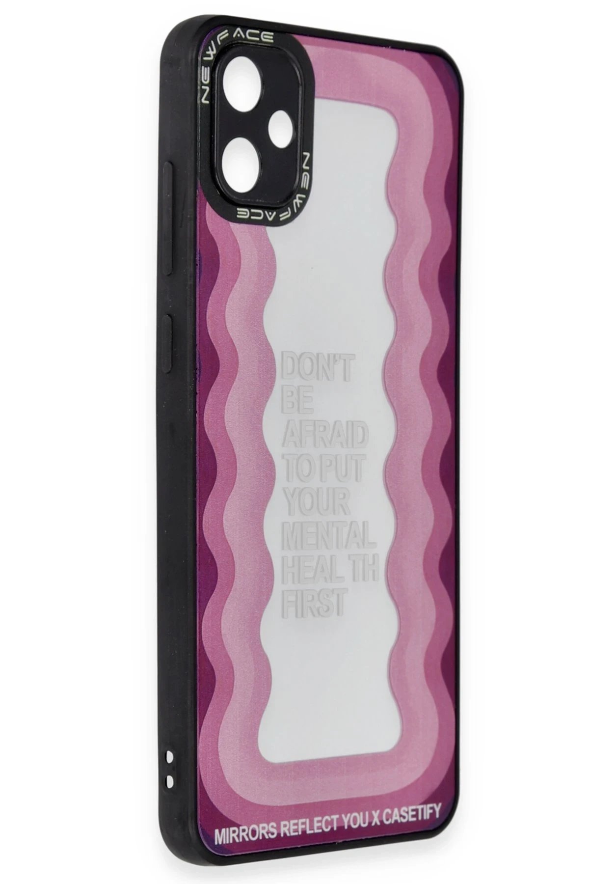 Newface Samsung Galaxy A05 Kılıf Mirror Desenli Kapak - Mirror - 11