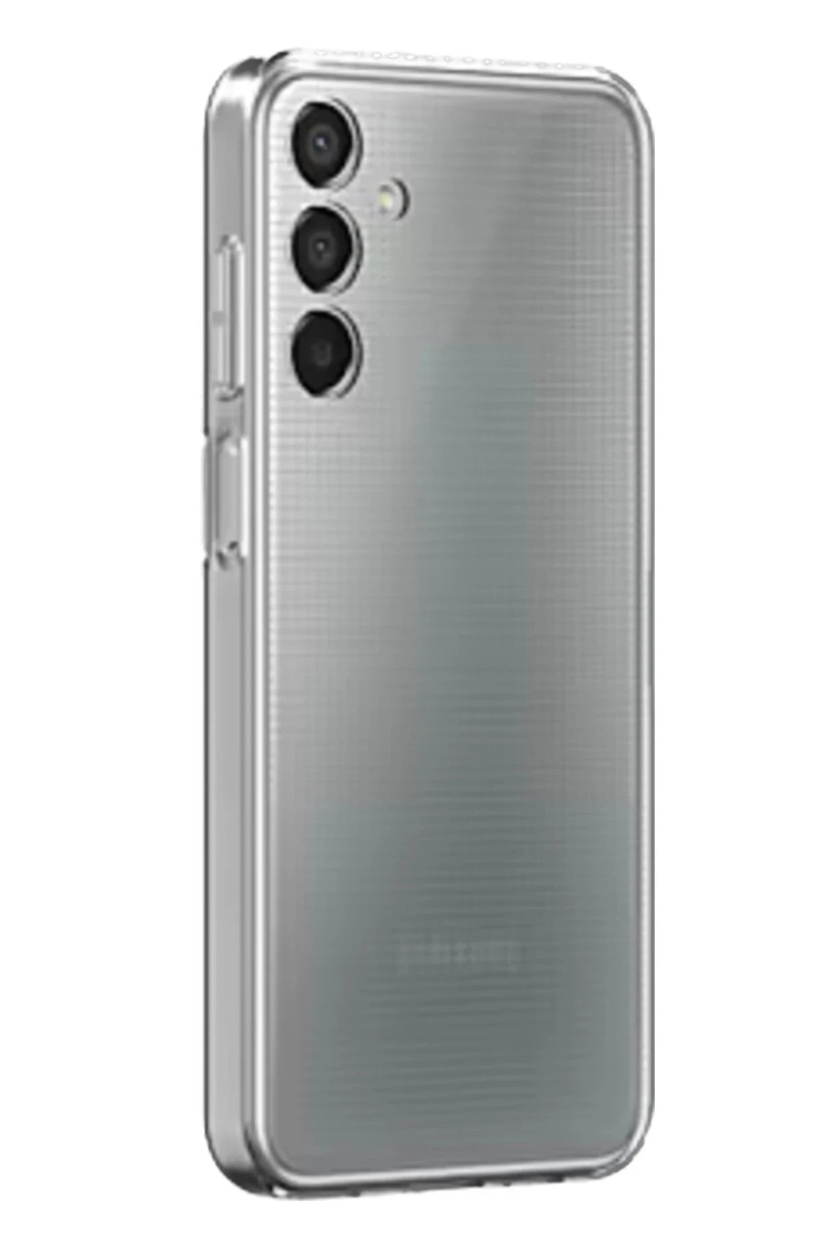 Newface Samsung Galaxy M15 Kılıf Lüx Şeffaf Silikon