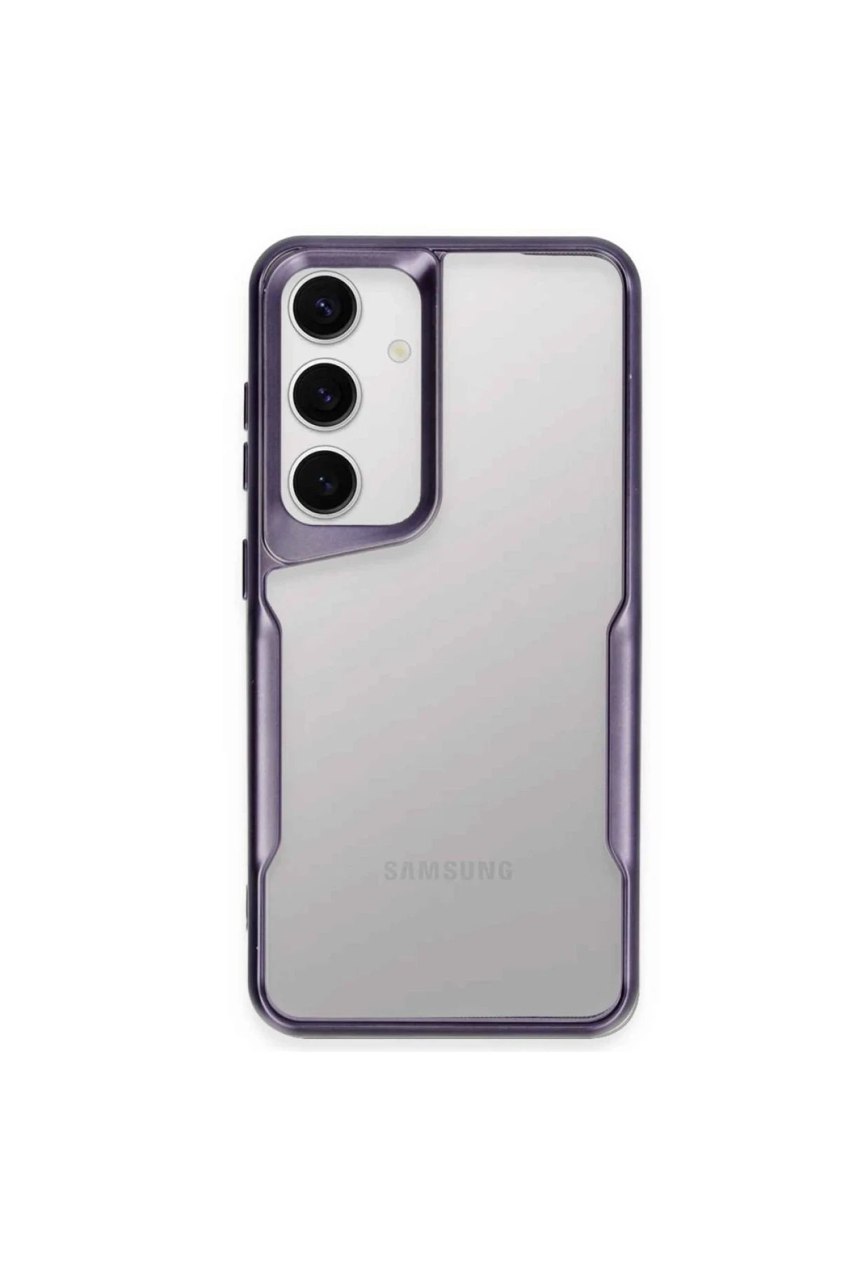 Newface Samsung Galaxy A05S Kılıf Boyi Silikon Kapak - Derin Mor