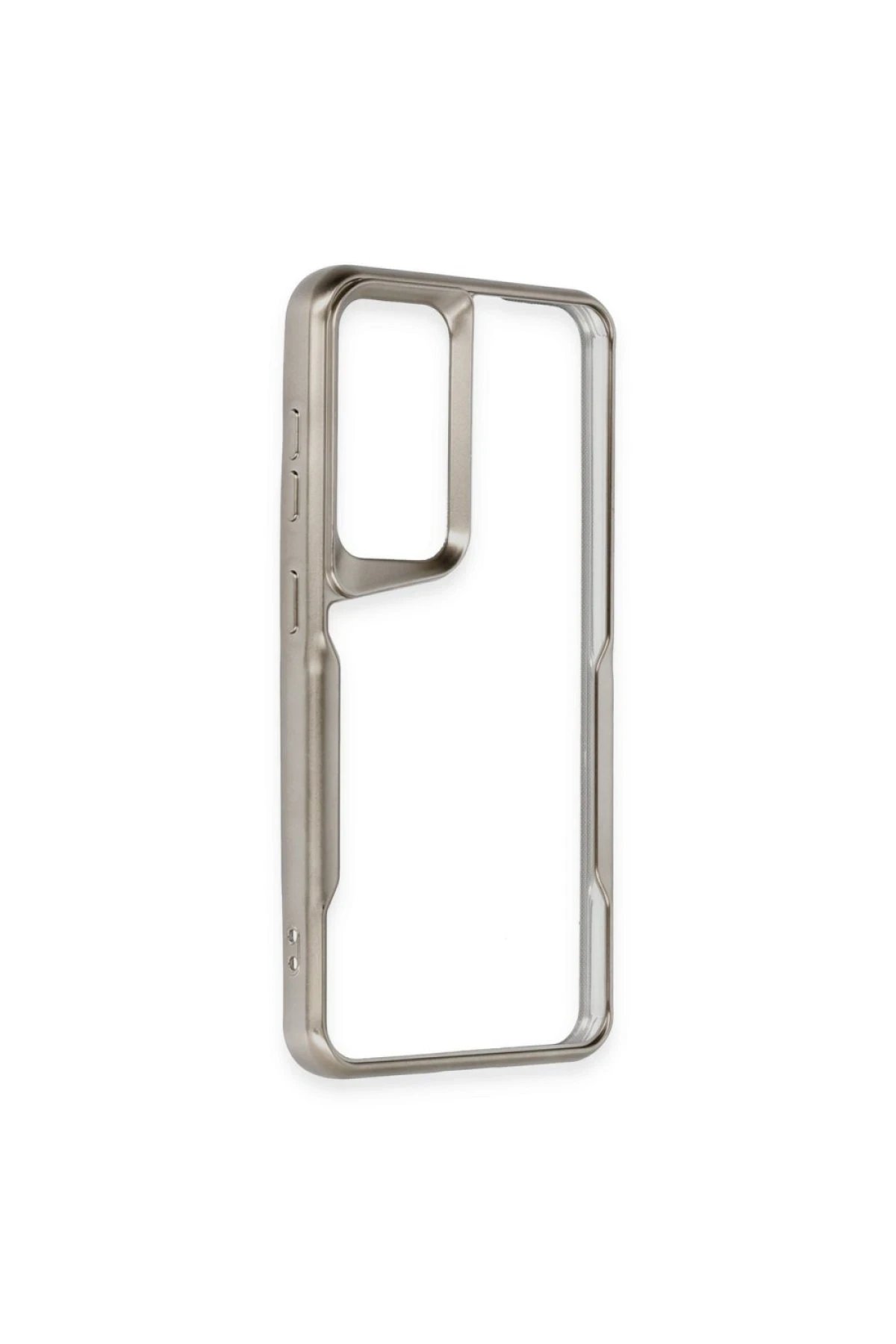 Newface Samsung Galaxy A25 5G Kılıf Boyi Silikon Kapak - Titan Gri